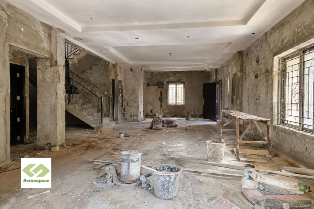 Before image: A Two Storey House Renovation Project in Ikeja