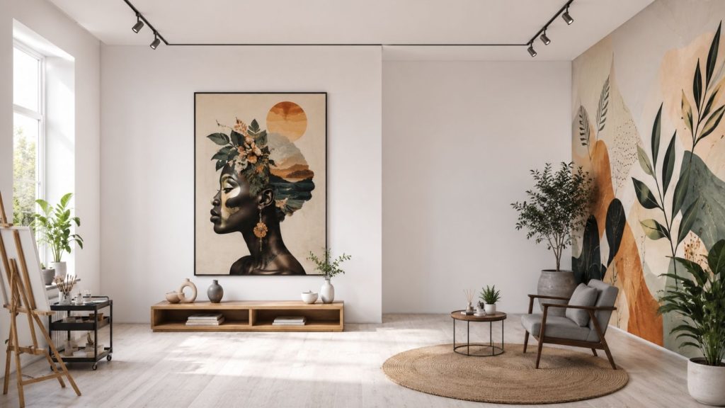 Feature Walls, Murals & Art Installation Services
