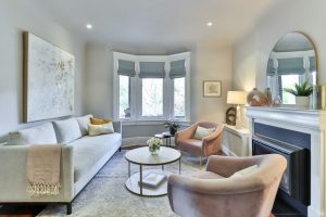 Interior decorated room