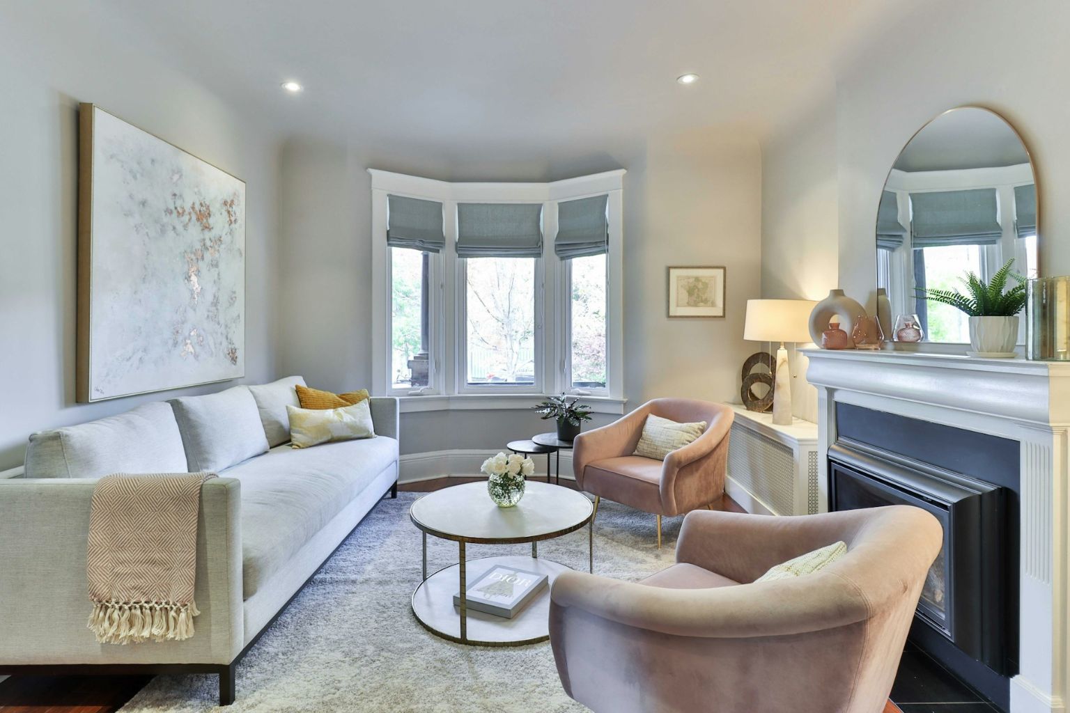 Interior decorated room