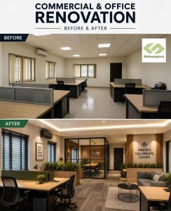 Home renovation before and after Lagos Nigeria